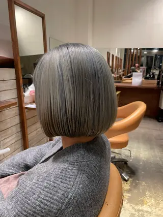 ショート カラー EARTH菊名店👾 ひらのすぐるのヘアスタイル