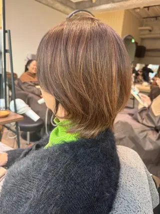 ショート カラー 新宿 / Aujua ｿﾑﾘｴ🫧森田涼介のヘアスタイル