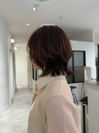 ショート やはらりの/ 透明感カラー‎のヘアスタイル