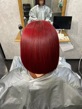 ミディアム supbytomee所属・カラー特化型サロン #SUP.のヘアスタイル