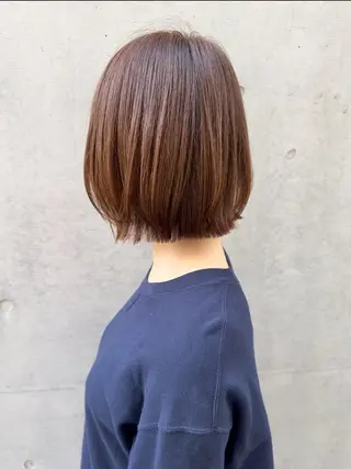 ショート レイヤーボブ/ 髪質改善/佐々木駿弥のヘアスタイル