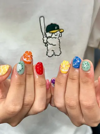ネイル プライベートネイルサロンone nail所属・one nail 【推し/概念ネイル】のネイルデザイン