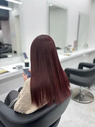 ロング カラー 🤍レイヤー/顔周り /hirari🤍のヘアスタイル