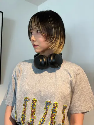 ショート カラー 🎀オイダイラ モモカ🎀のヘアスタイル