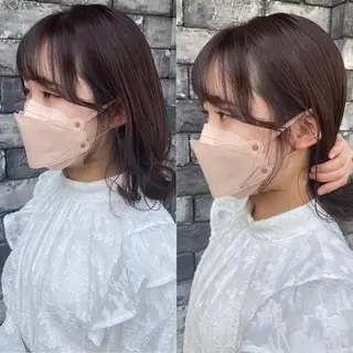 ミディアム カラー ✂️似合わせの魔術師 石田一樹✂️のヘアスタイル