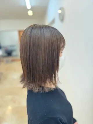 ミディアム リトル・サイエンティスト所属・一宮/縮毛矯正/ 内野優紀のヘアスタイル