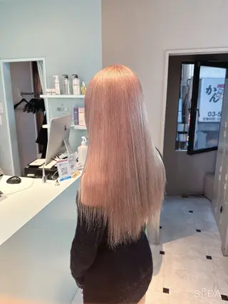ロング カラー 🪄池袋ハイトーン 🪄ブリーチカラーのヘアスタイル