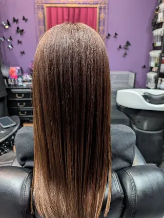 ロング 渡辺 康行のヘアスタイル