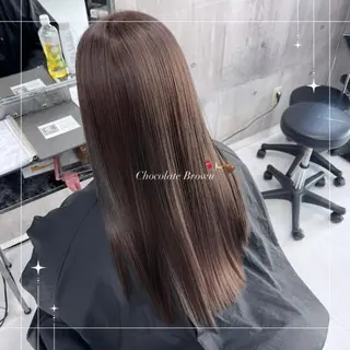 ロング 🪼RINA/寒色 艶髪カラー💙のヘアスタイル