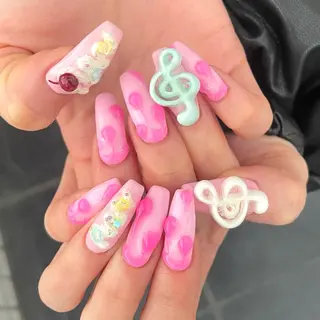 ネイル Nail ヌシん家 AKANEのネイルデザイン