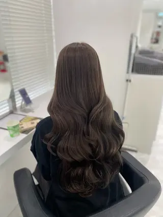 ロング カラー 🌿透明感赤み消し Keishin🌿のヘアスタイル