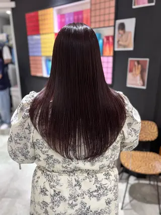 ロング カラー 菅原 佑月のヘアスタイル