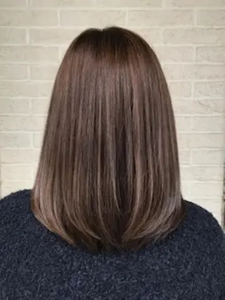 ミディアム 西山 恵太郎のヘアスタイル