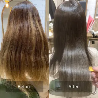 ロング ku-to+所属・髪質改善✨ 角谷　勇のヘアスタイル