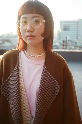 ミディアム カラー 小森 優哉のヘアスタイル