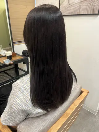 ロング カラー 池袋/艶カラー✖️ ☘️DEMURAのヘアスタイル