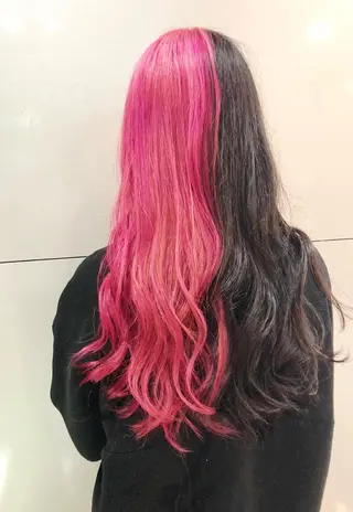 ロング カラー ケアブリーチ /髪質 改善/古橋圭史郎のヘアスタイル