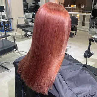 セミロング カラー ★デザインカラー ハイトーン ももか★のヘアスタイル