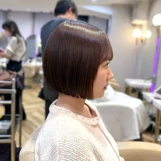 ショート 韓国ヘア/艶髪/ 透明感カラー/つぐみのヘアスタイル