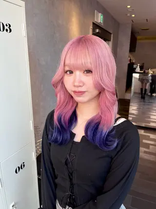 カラー CS made by SHACHU 大分駅前店所属・トメちゃん 🇯🇵🇭🇰のヘアスタイル