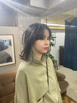 ミディアム GATTACA所属・KEI gattacaのヘアスタイル