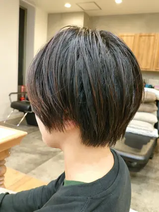 ショート 🍎オオバ アカリ🍎のヘアスタイル