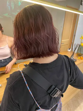 ミディアム 透明感🎀LOREN エリコ🌈のヘアスタイル