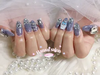 セミロング Hanaai Salon新宿店のネイルデザイン