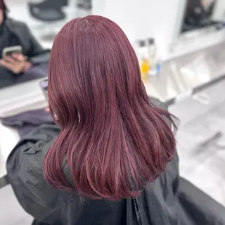 セミロング 🥀艶髪/似合わせ 暖色/まな🥀のヘアスタイル