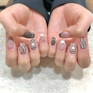 ネイル noir（ﾉｱｰﾙ） 豊田・岡崎￤airiのネイルデザイン