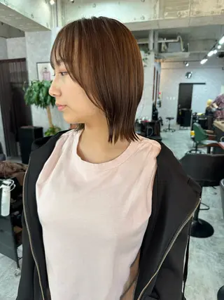 ショート C’LD hair  produce /シールドヘア所属・モテ髪/ボブ/ショー ト/アダチフウトのヘアスタイル