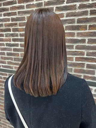 セミロング BENI鈎取 kanakoのヘアスタイル