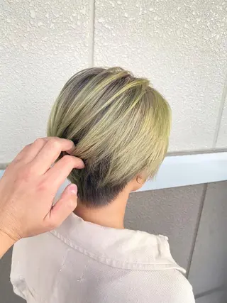 ショート reto所属・宮地 崇文のヘアスタイル