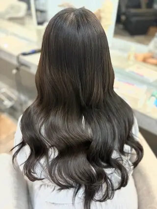 ロング カラー Maho ブリーチモデル募集中のヘアスタイル