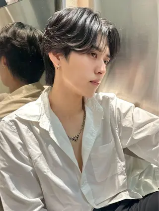 ヘアアレンジ メンズ 美髪矯正🫧/ 吉田こうすけのヘアスタイル