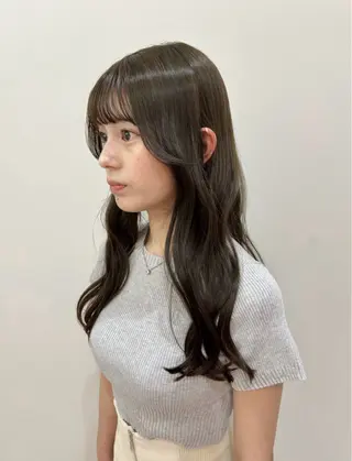 セミロング カラー moa  by clips所属・レイヤー/お顔まわり 暖色カラー🍑Amiのヘアスタイル