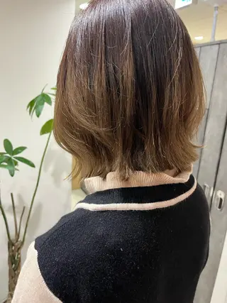 ミディアム 梅田美容室/カット /Maoのヘアスタイル