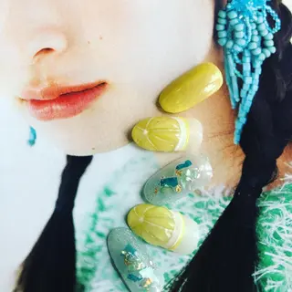 ネイル arm in arm ︎✿Yamamotoのマツエク・マツパデザイン