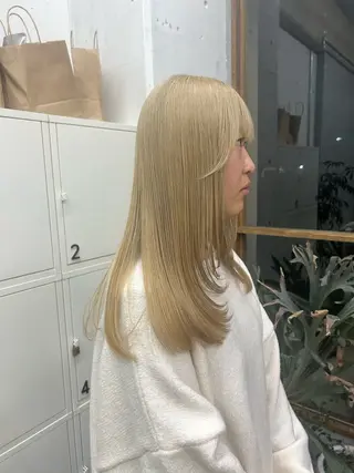 ロング muku所属・レディースカット モデル/ayunaのヘアスタイル