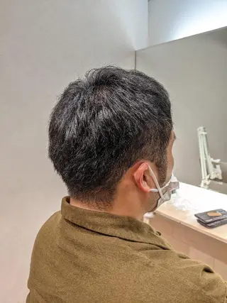 ショート メンズ 【大人艶カラー🌿】 中畑リョウのヘアスタイル