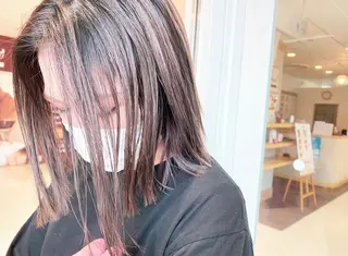 ミディアム まお♡レイヤーカット ×色っぽstyleのヘアスタイル