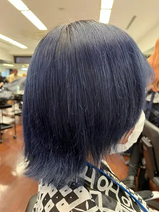 ミディアム カラー 池袋/似合わせ/縮毛 髪質改善【ugen】のヘアスタイル