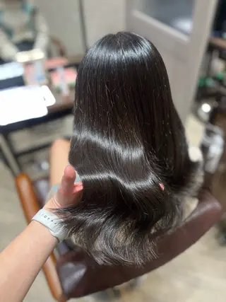 セミロング カラー 🫧ぷる艶カラー🫧 Yuubi🦩のヘアスタイル