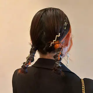 ヘアアレンジ sato ayaka ｜透明感カラー🫧のヘアスタイル