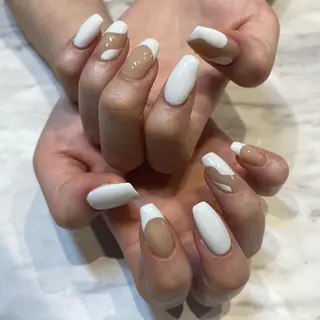 ネイル 韓国ネイル🤍 イワサキ　リコ🍒のネイルデザイン