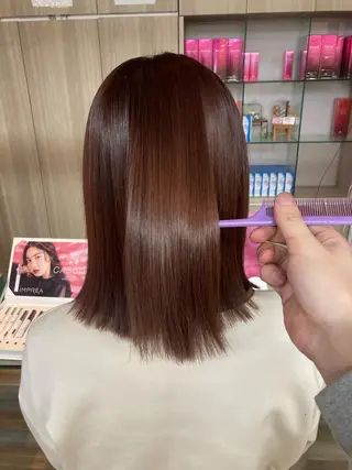 ミディアム カラー ✂️似合わせの魔術師 石田一樹✂️のヘアスタイル