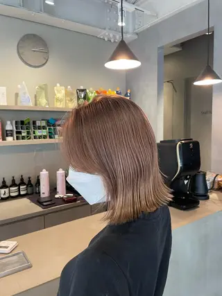 ロング カラー 韓国風/オシャレ /縮毛矯正/滝口琴未のヘアスタイル