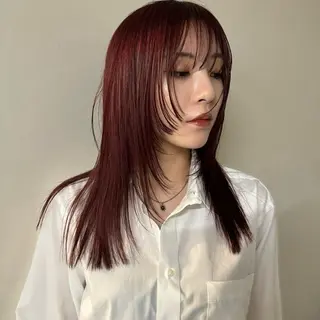 ロング hinako 🍒のヘアスタイル