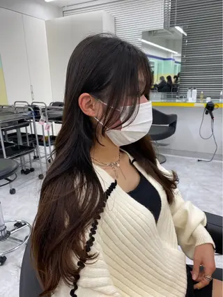 ロング カラー 💖トレンド秋冬 カラー💖FUTAのヘアスタイル