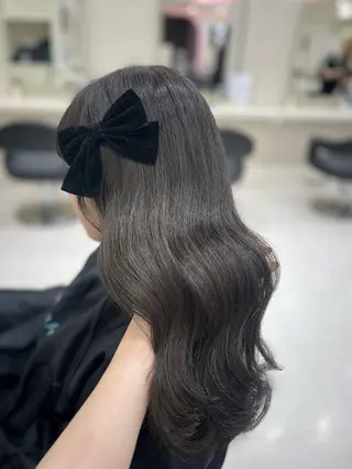 カラー ベージュ・ラベンダー カラー🎀りりのヘアスタイル